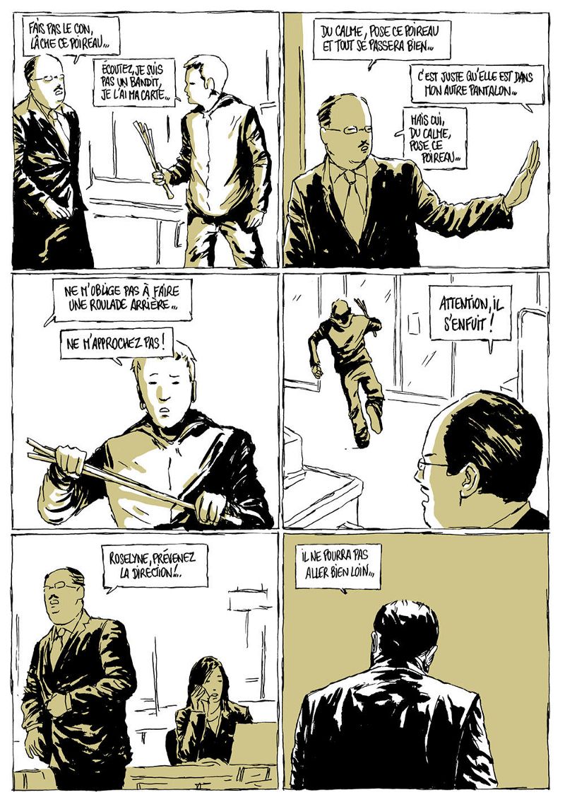 planche de bande dessinée