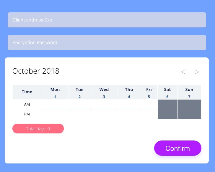 Usage d'un smart contact